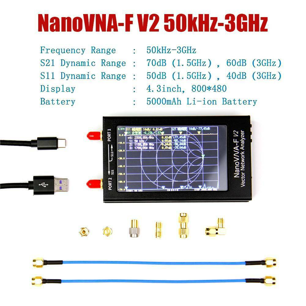 Logic Analyzer Usb - Analizador de red vectorial NanoVNA V2,