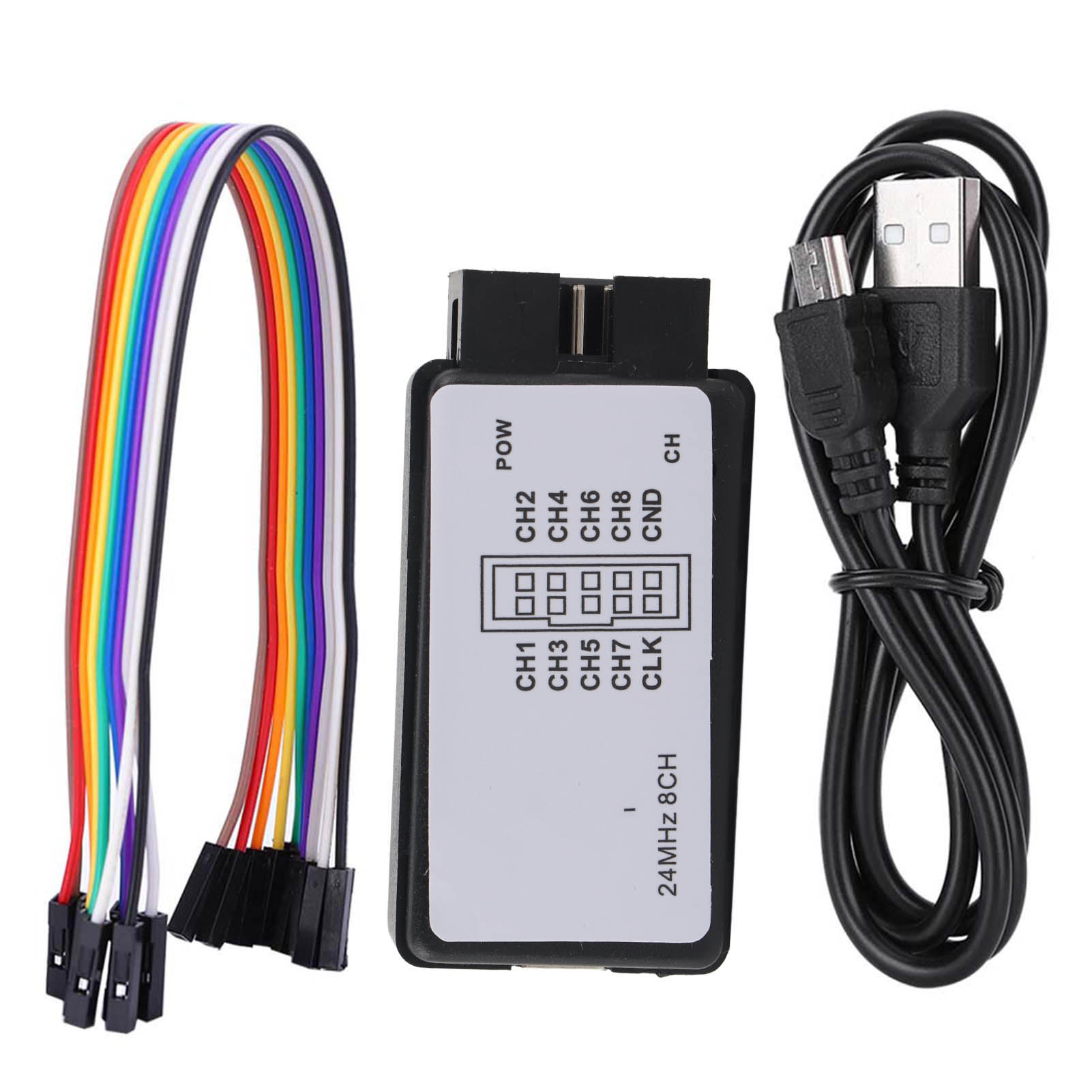 Logic Analyzer Usb - Analizador Lógico USB de 24MHz, Dispositivo