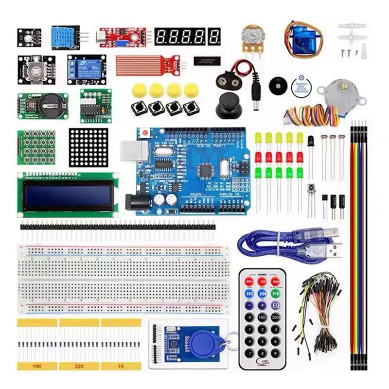 Diy Electronics Learning Kit - Kit de Inicio ABDE-RFID para Arduino