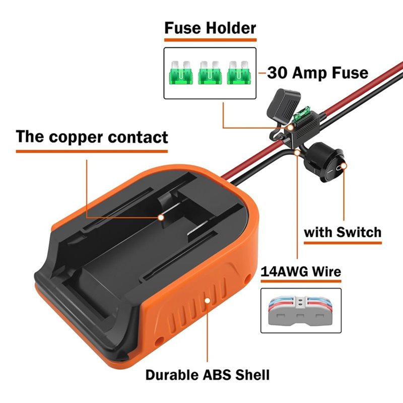 Y39A: conector de batería port - Black+Decker Tool Cordless reseña y precio