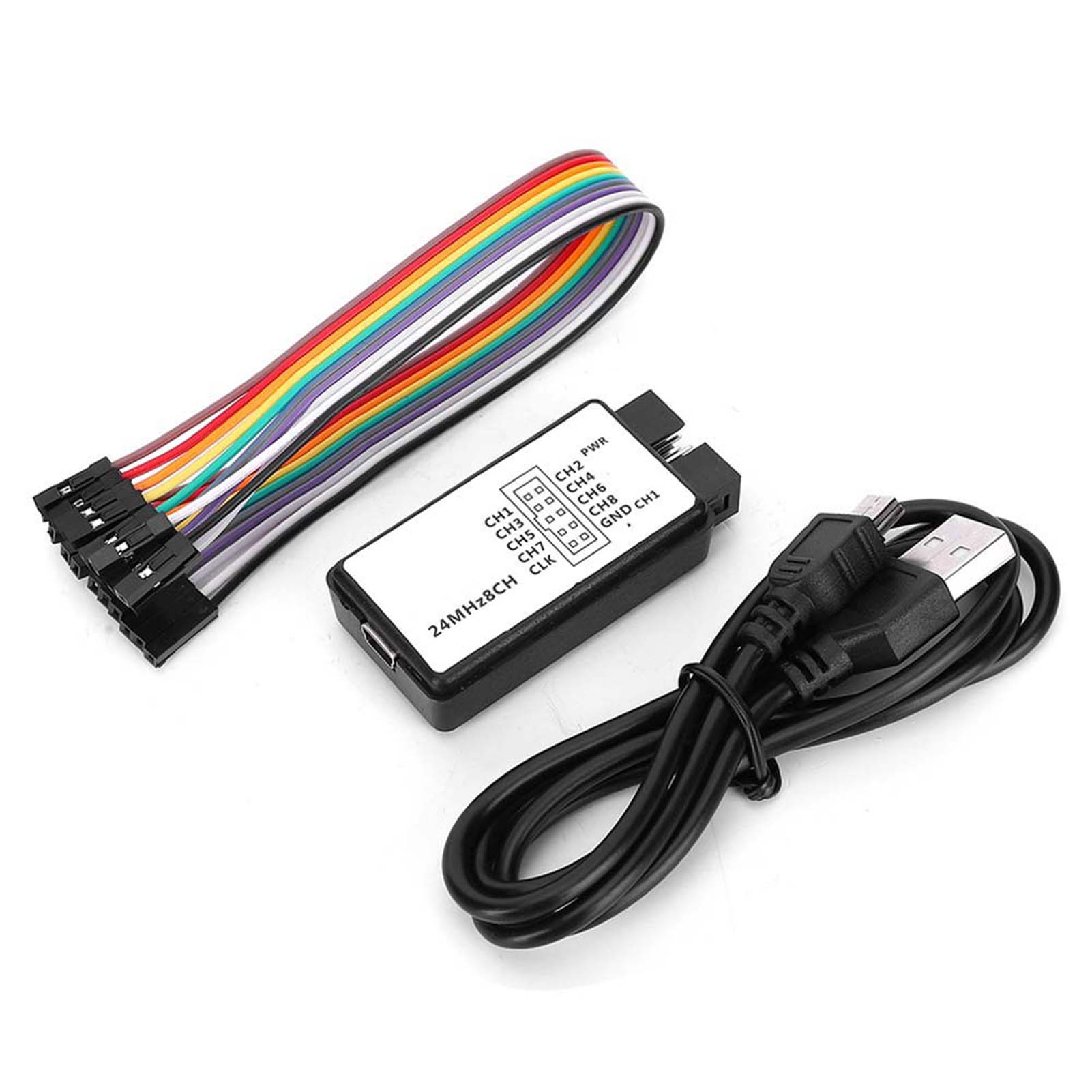 Analizador Lógico USB de 24MHz - Logic Analyzer Usb reseña y precio