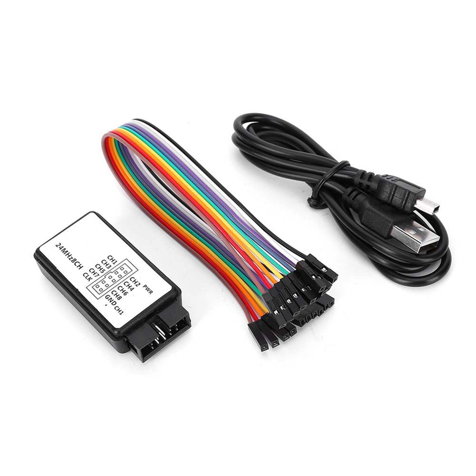 Analizador Lógico USB de 24MHz - Logic Analyzer Usb reseña y precio