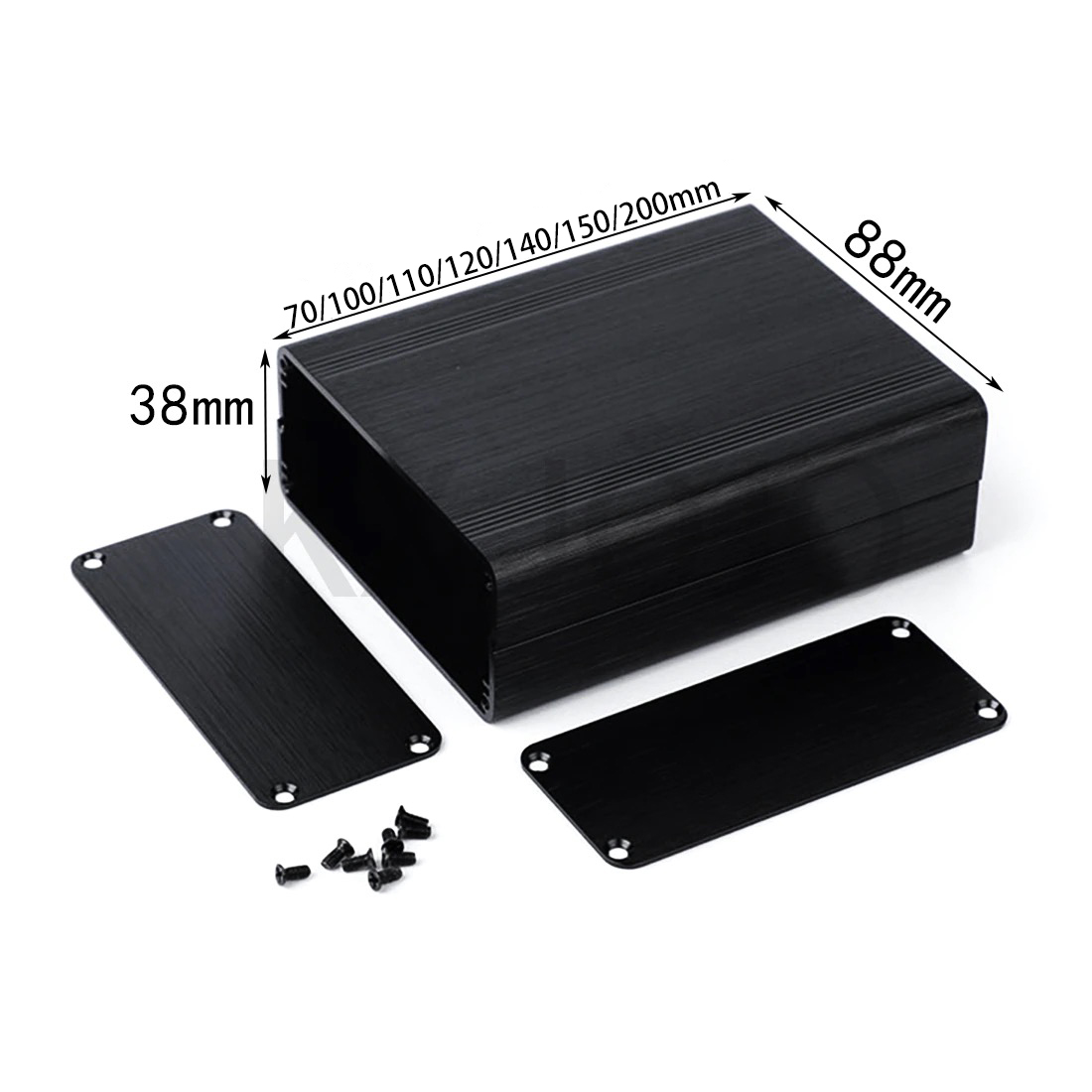 Carcasa de Aluminio 1 Pieza 88 - Diy Electronics Box reseña y precio