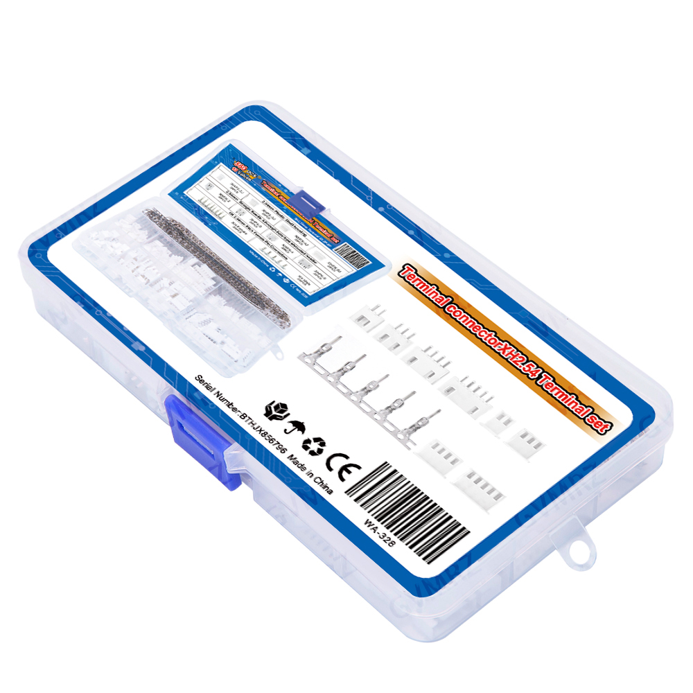 Kit de conectores XH2.54 de 56 - Diy Electronics Project Kit reseña y precio