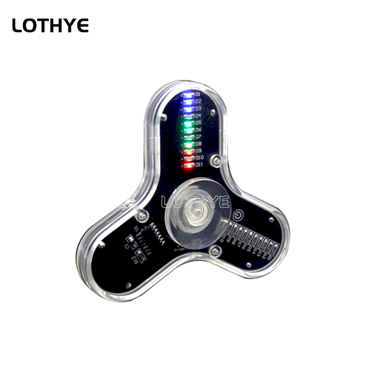 LED Fidget Spinner fabricación - Diy Electronics Project Kit reseña y precio