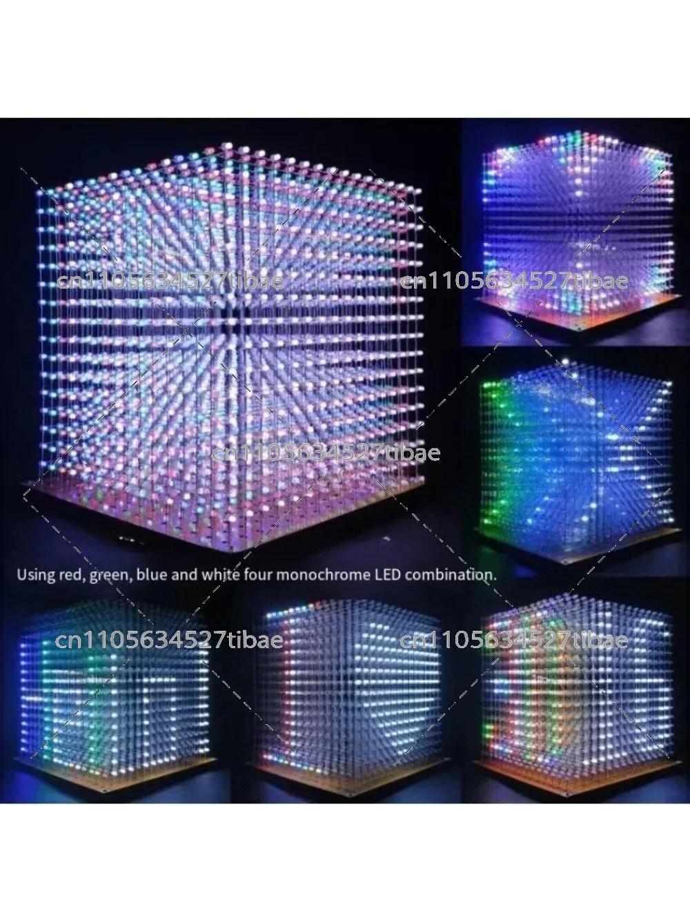 Kit de Cubo de Luz 3D16mini 16 - Diy Electronics Project Kit reseña y precio